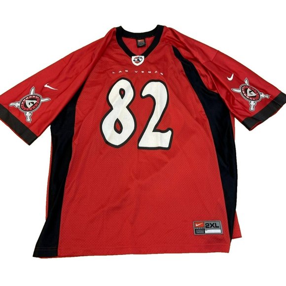 Nike Other - Nike Las Vegas Gladiators Marcus Nash Afl Arena Football Red Jersey Size XXL